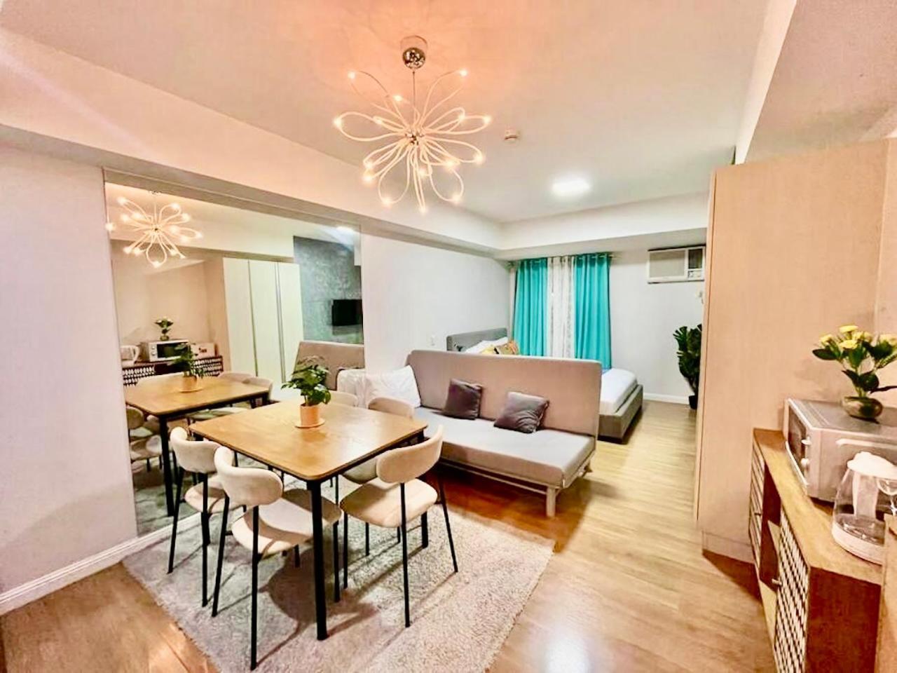 Davao City Abreeza Studio Suite 2321 - Pool, Wifi, City View, Washer, Ac, Netflix, Mall מראה חיצוני תמונה